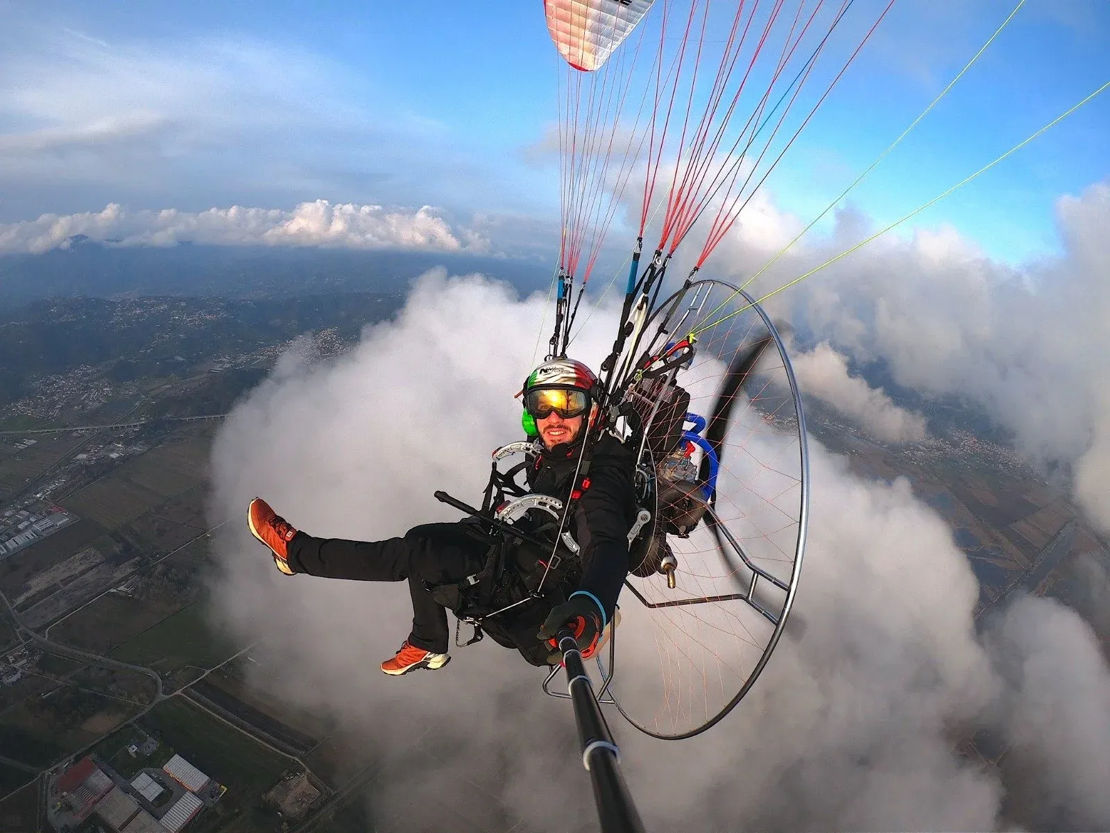 Limitless paramotor