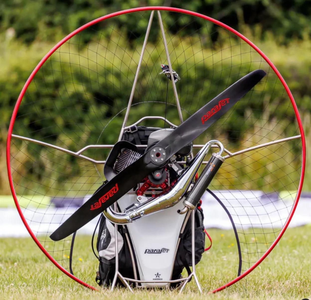 Parajet Mav Max paramotor