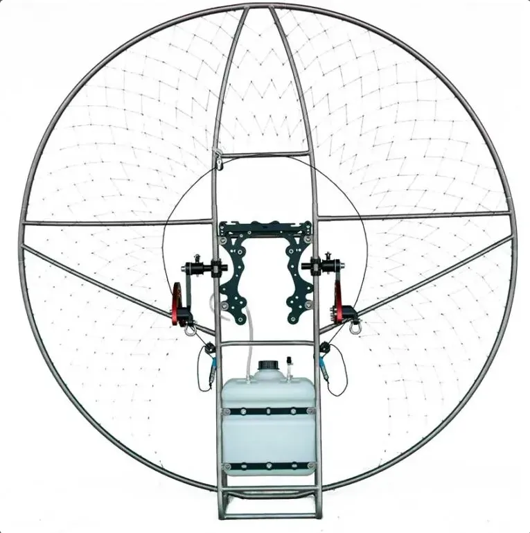 Limitless paramotor with harness